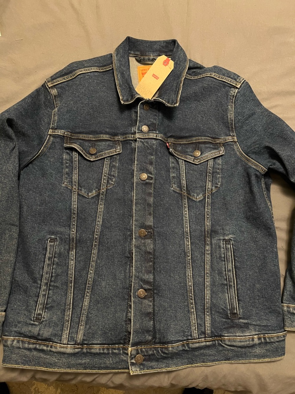 Levi's Men's Indigo Denim Trucker Jacket